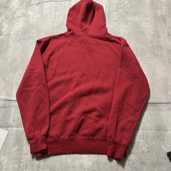 Alabama Crimson Tide Hoodie Sweatshirt Men Small Red Colosseum Pockets Spellout - Picture 9 of 11